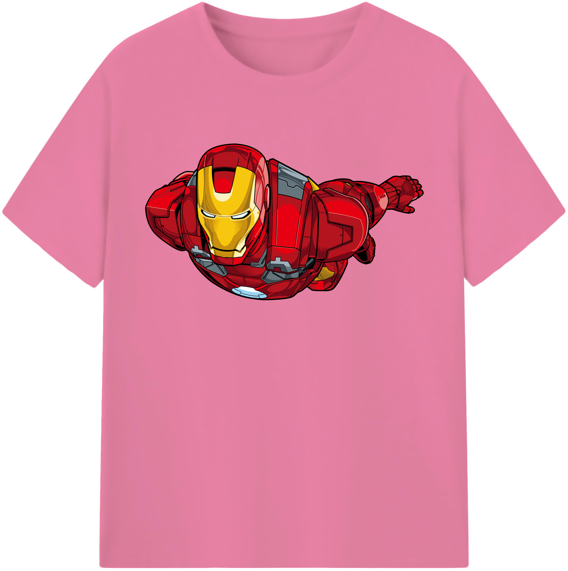 （画像用） アベンジャーズ The Avengers 綿100％半袖Tシャツ（フロントプリント）